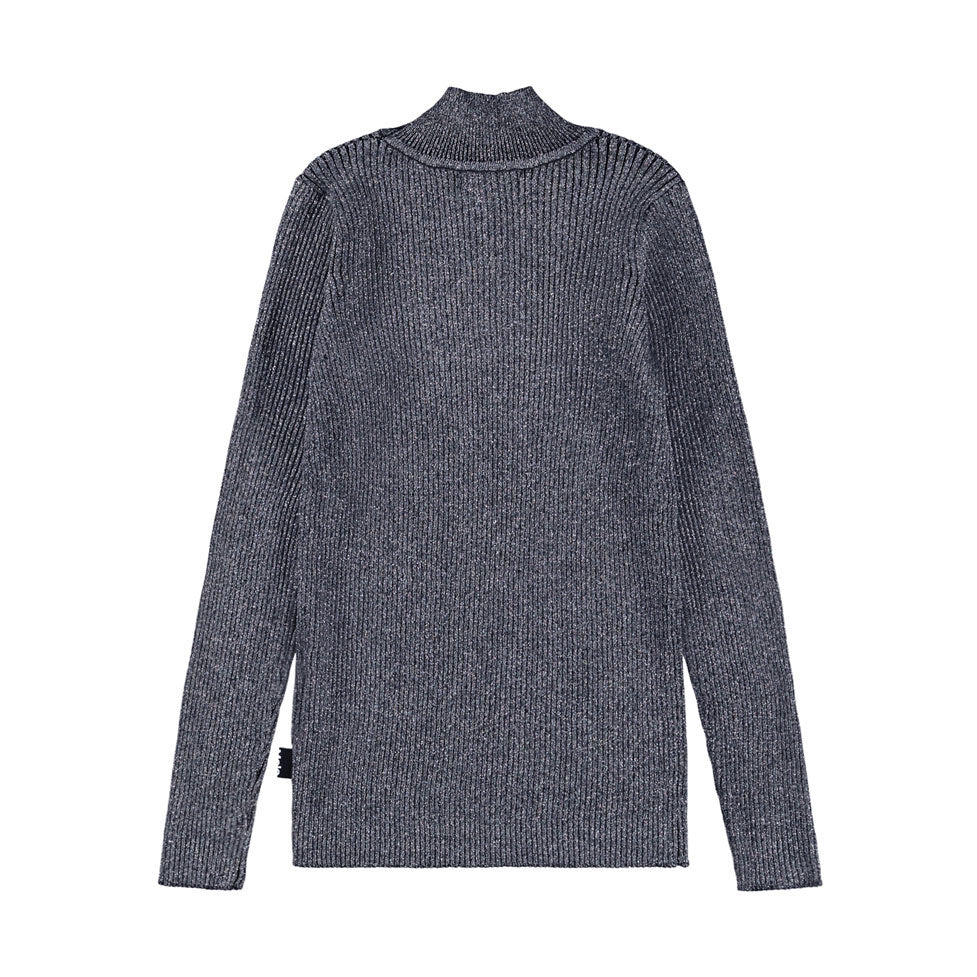Molo Black Silver Ginevra Sweater