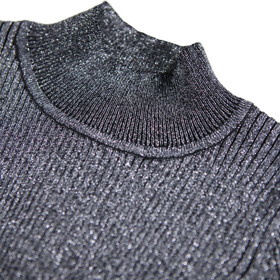 Molo Black Silver Ginevra Sweater