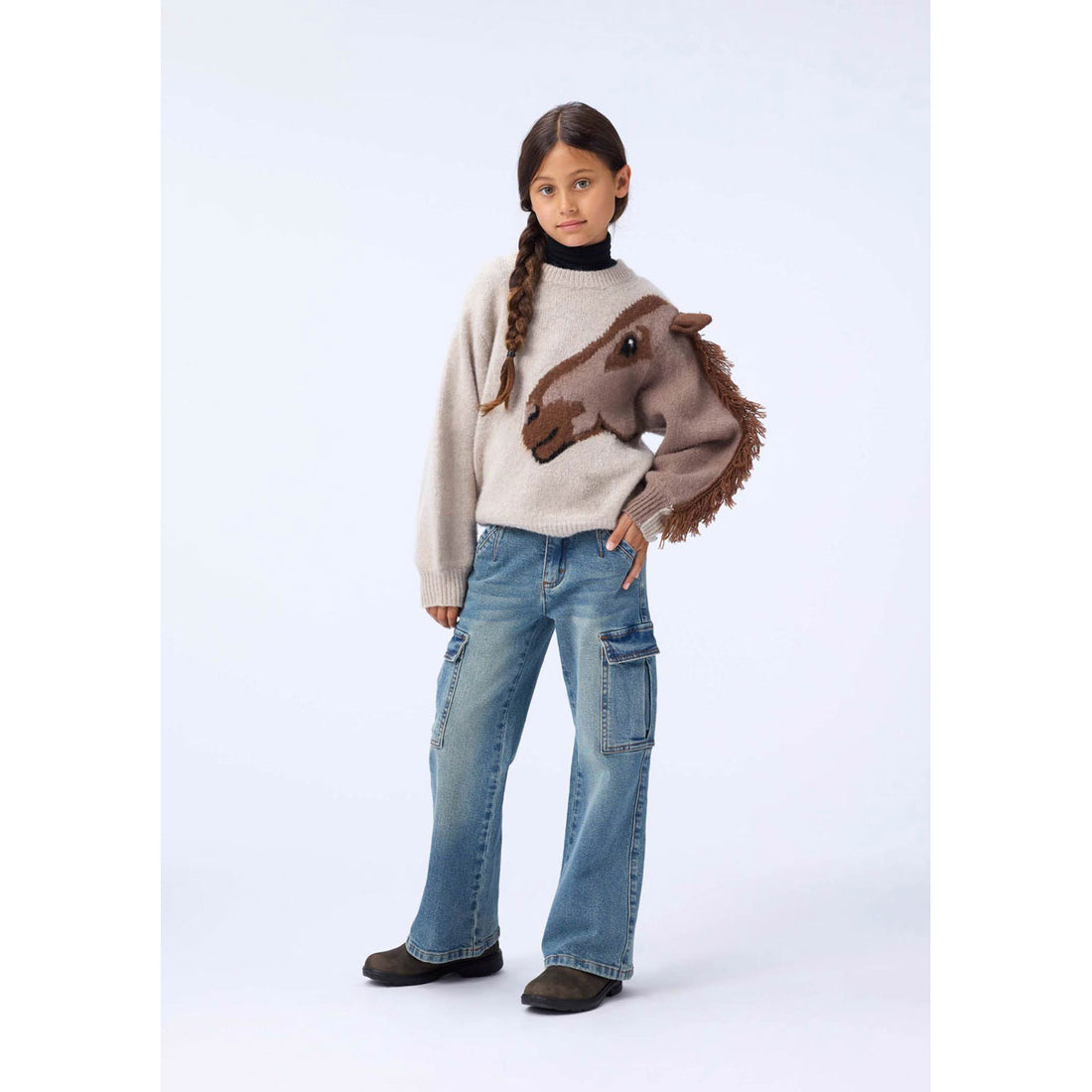 Molo Horse Knit Gisela Sweater