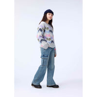 Molo Grey Melange Gayle Sweater