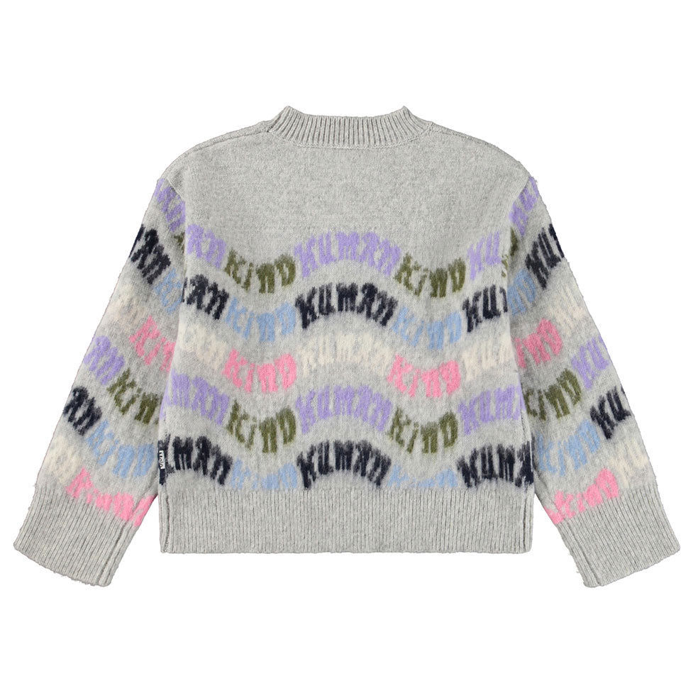 Molo Grey Melange Gayle Sweater
