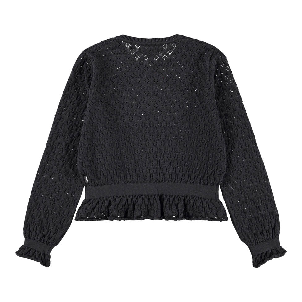 Molo Black Gilda Cardigan