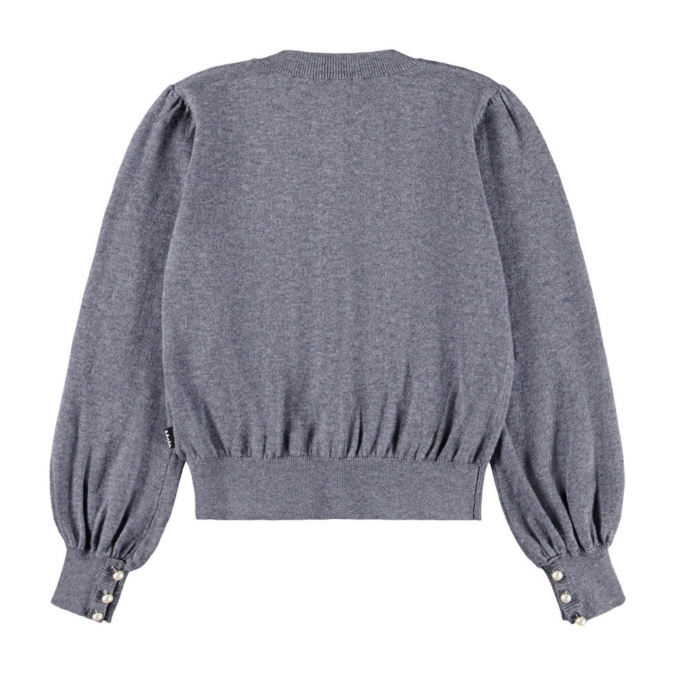Molo Grey Melange Guinevere Cardigan