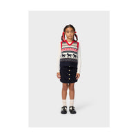 Molo Navy Blazer Bera Skirt