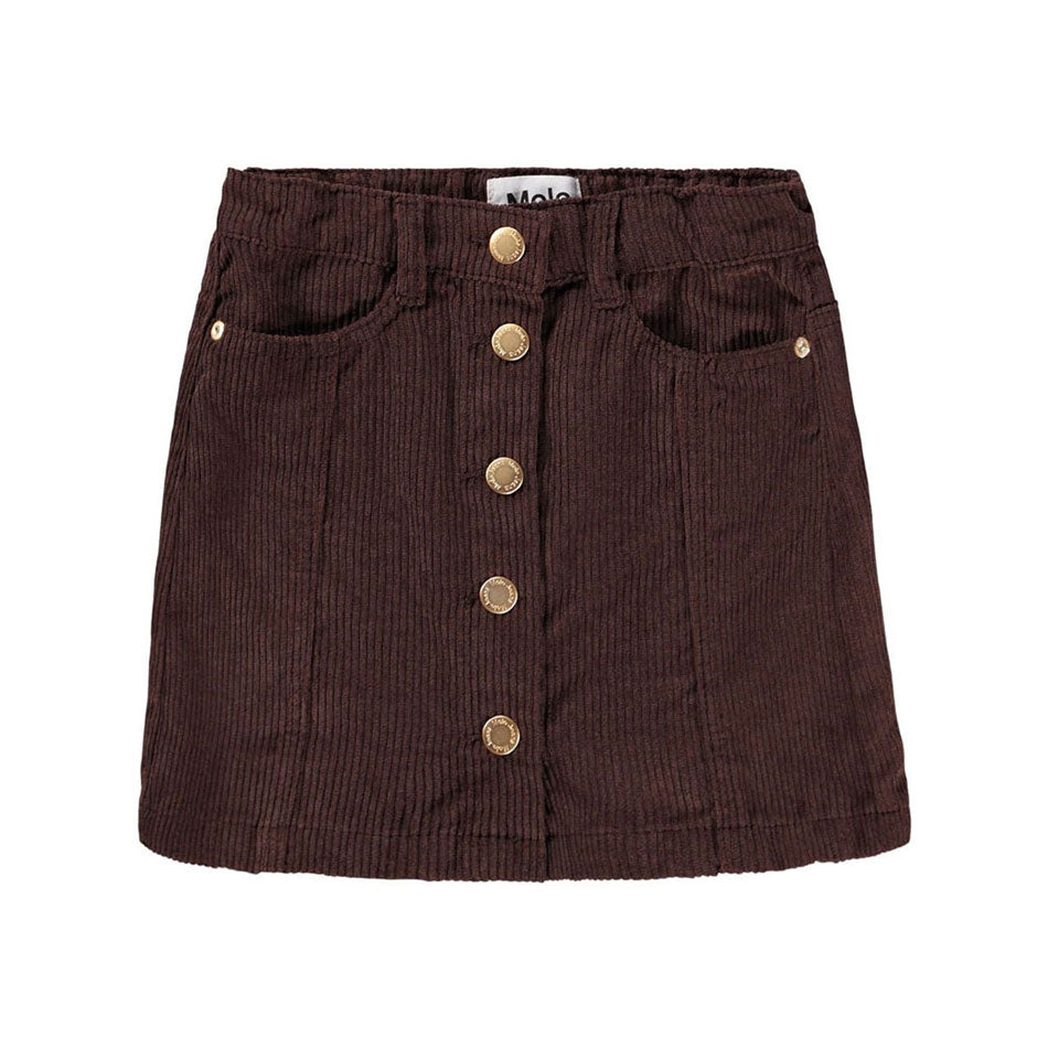 Molo Bark Brown Bera Skirt