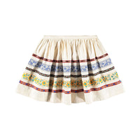 Molo Pearled Ivory Braxie Skirt