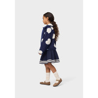 Molo Navy Blazer Barb Skirt