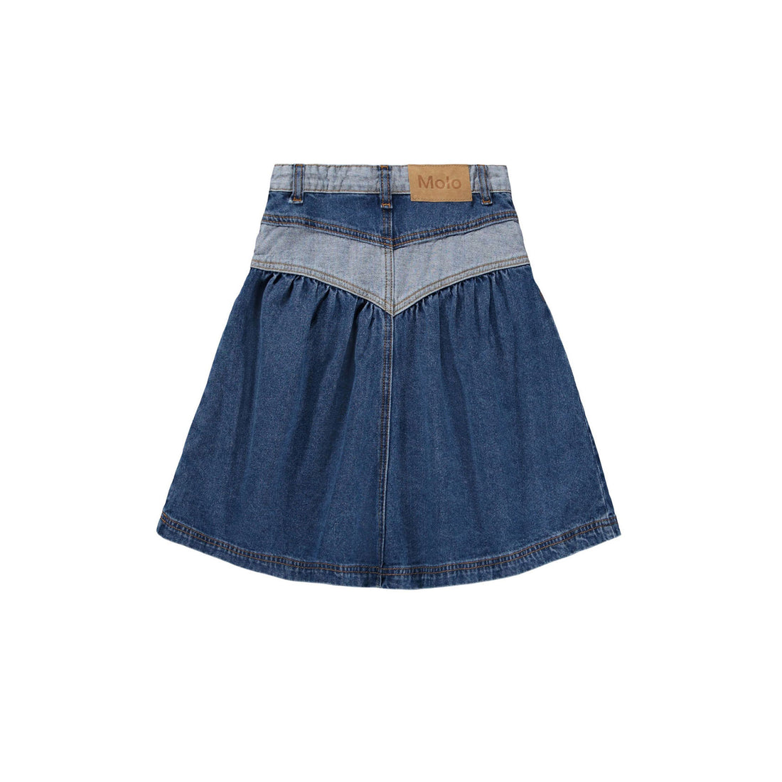 Molo Two Side Denim Becca Skirt