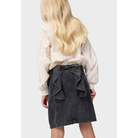 Molo Grey Washed Denim Bellamy Skirt