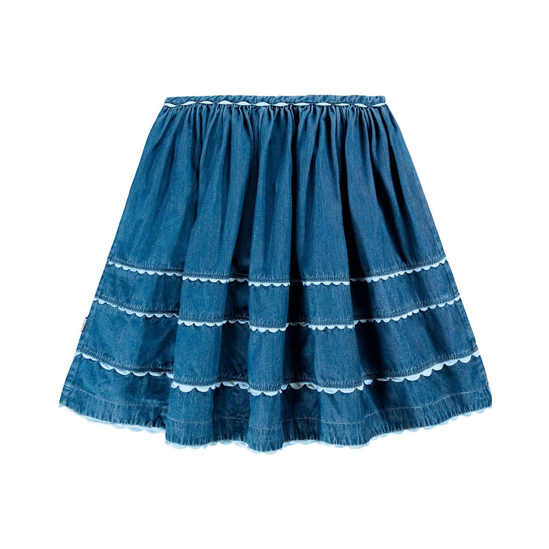 Molo Mid Blue Wash Britani Skirt