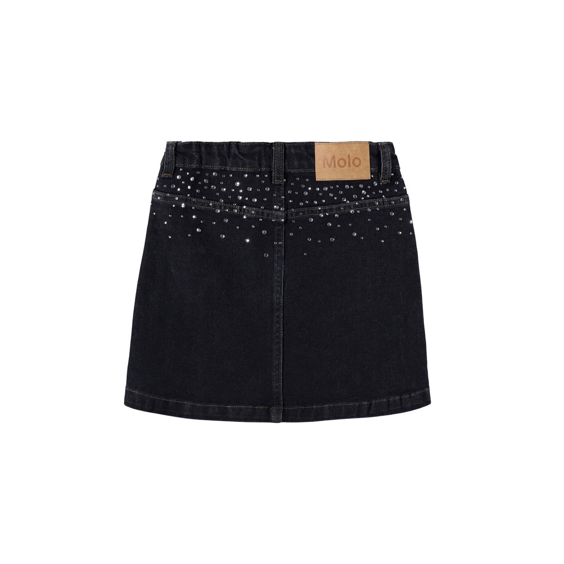 Molo Rhinestone Raw Bera Skirt