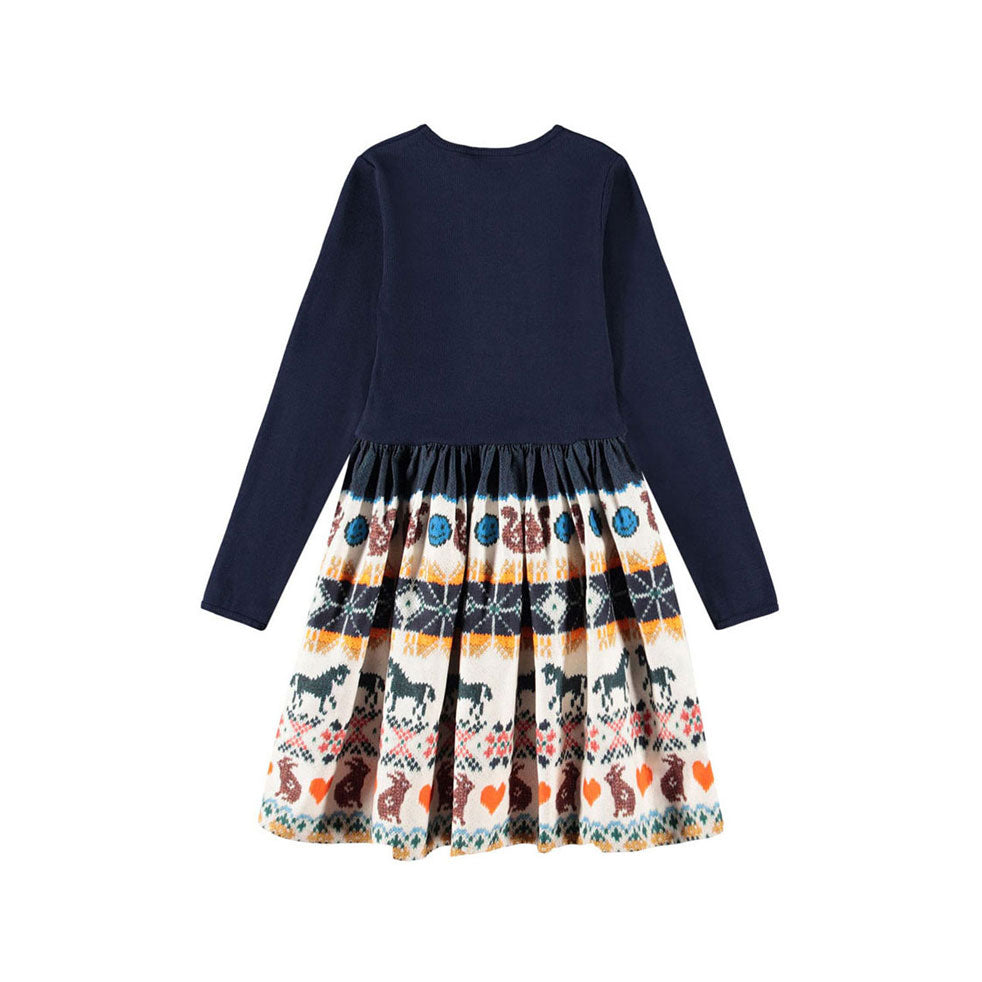 Molo Forest Knit Casie Warm Dress