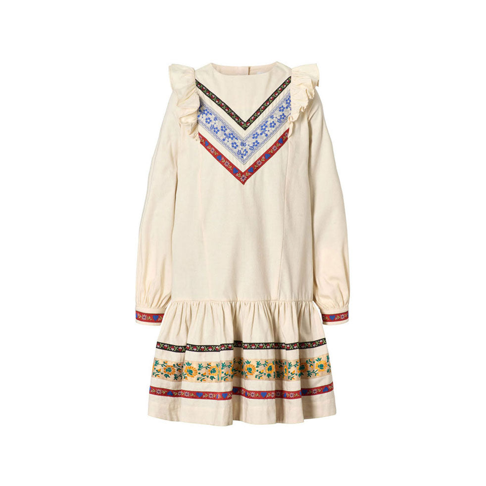 Molo Pearled Ivory Consuela Dress
