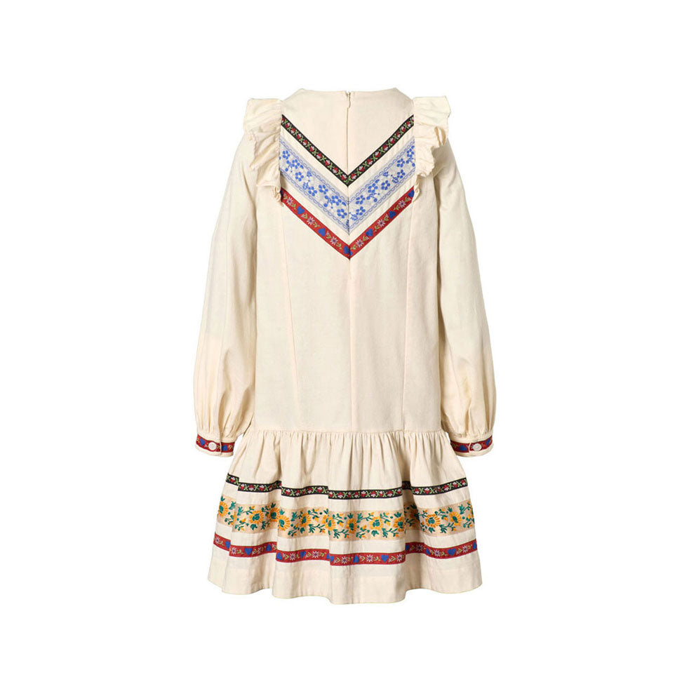 Molo Pearled Ivory Consuela Dress