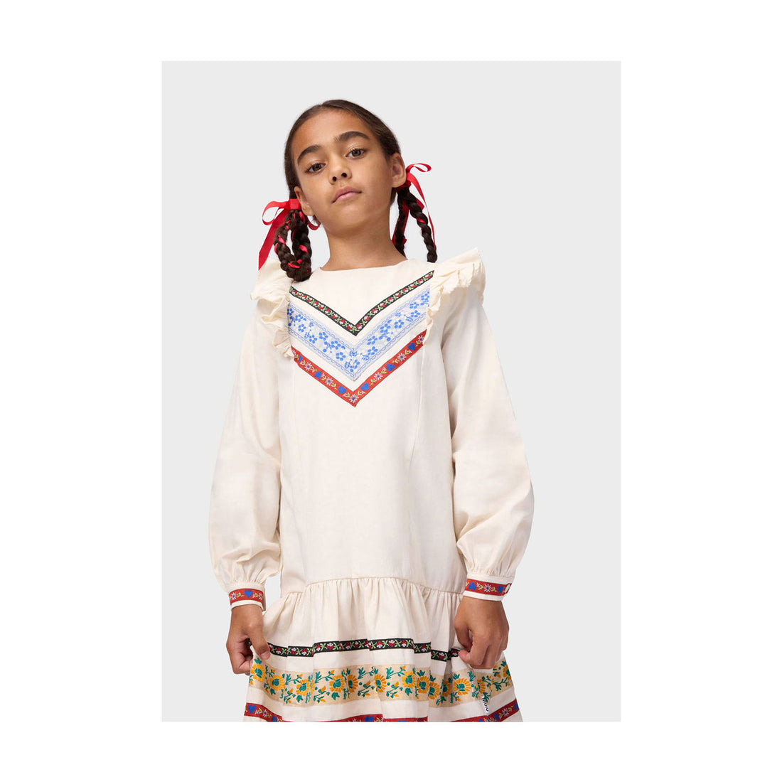 Molo Pearled Ivory Consuela Dress
