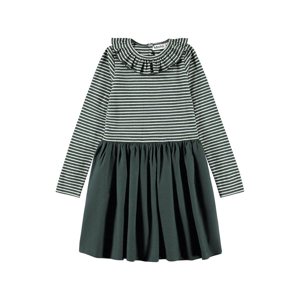 Molo Taxus Pearled Stripe Cybilla Dress
