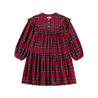Molo Holiday Check Cibbe Dress