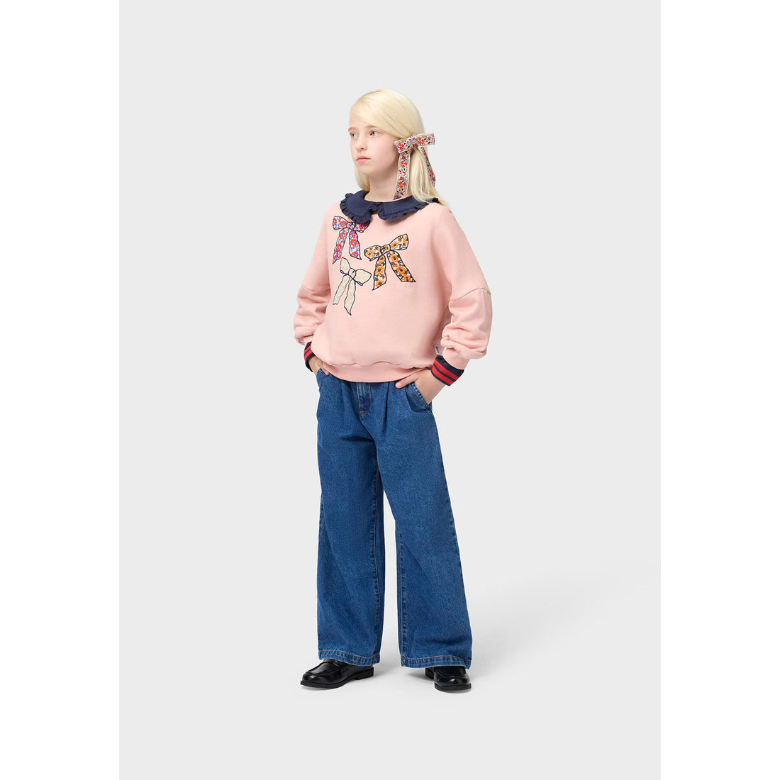 Molo Chunky Bow Marika Sweatshirt
