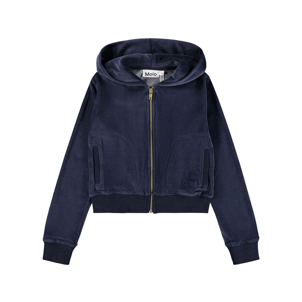 Molo Navy Blazer Milla Hoodie
