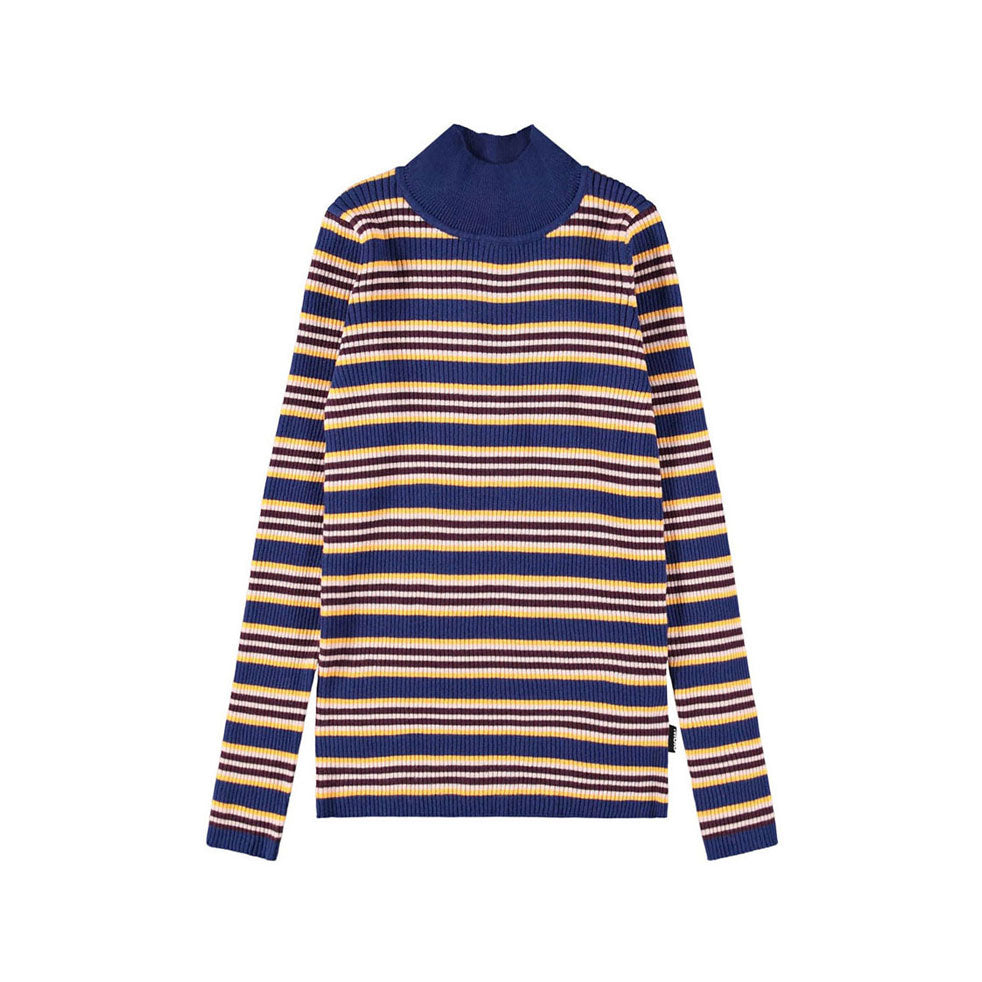Molo Navy Stripe Ginevra Sweater