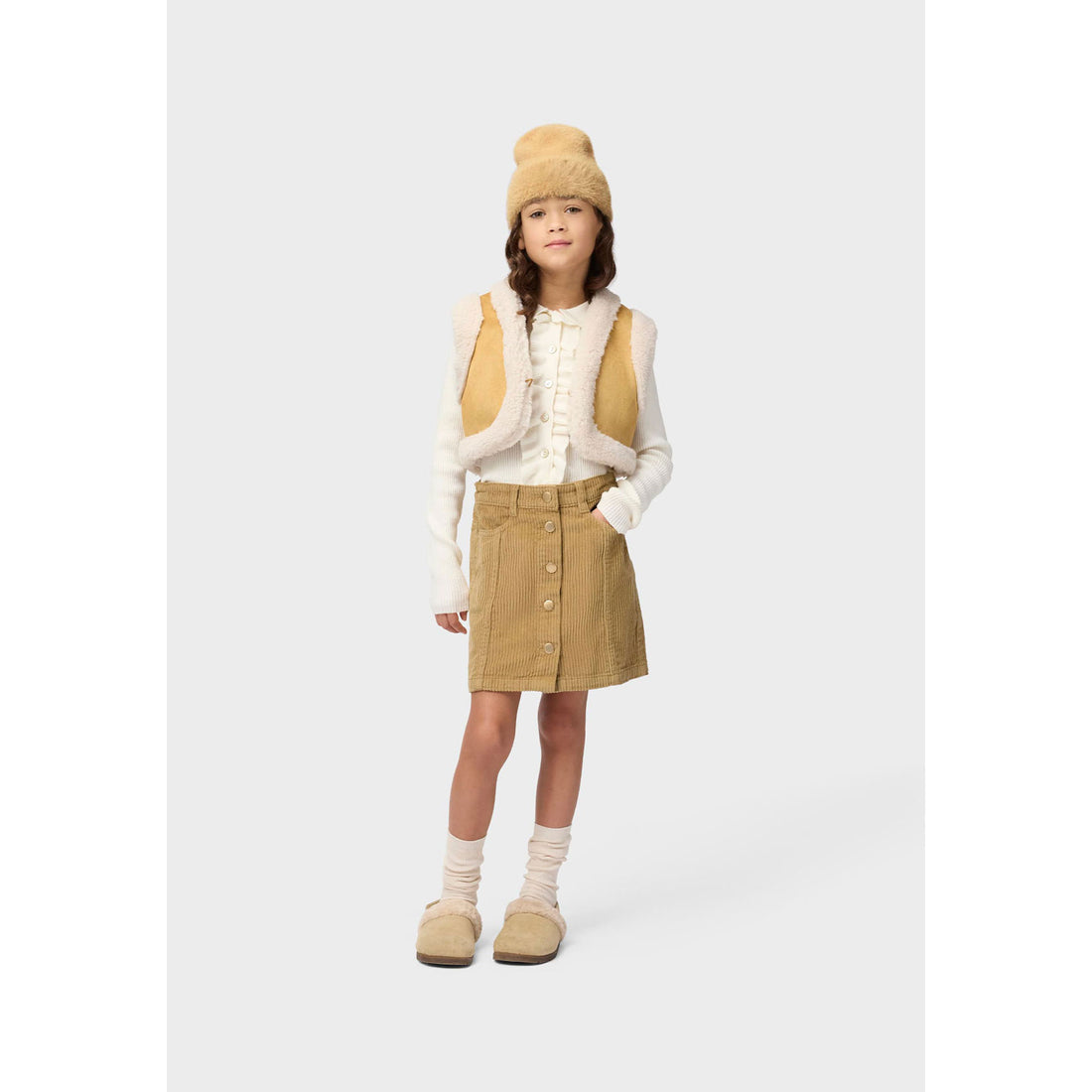 Molo Pearled Ivory Gamora Cardigan