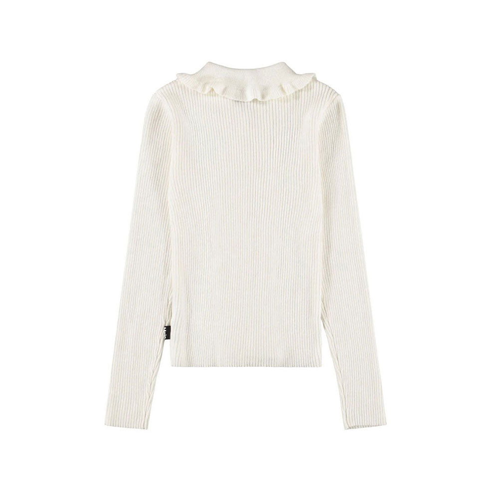 Molo Pearled Ivory Gamora Cardigan
