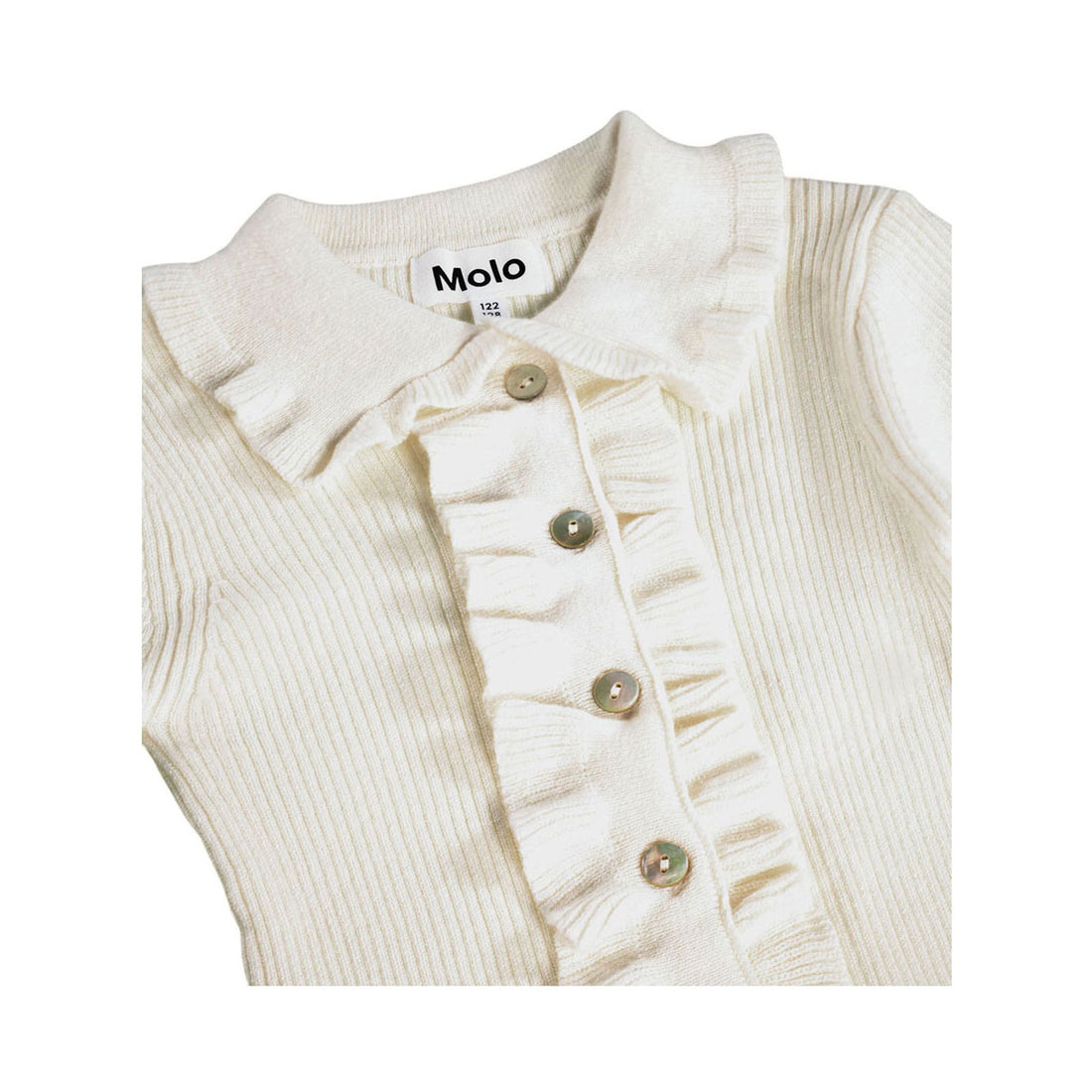 Molo Pearled Ivory Gamora Cardigan