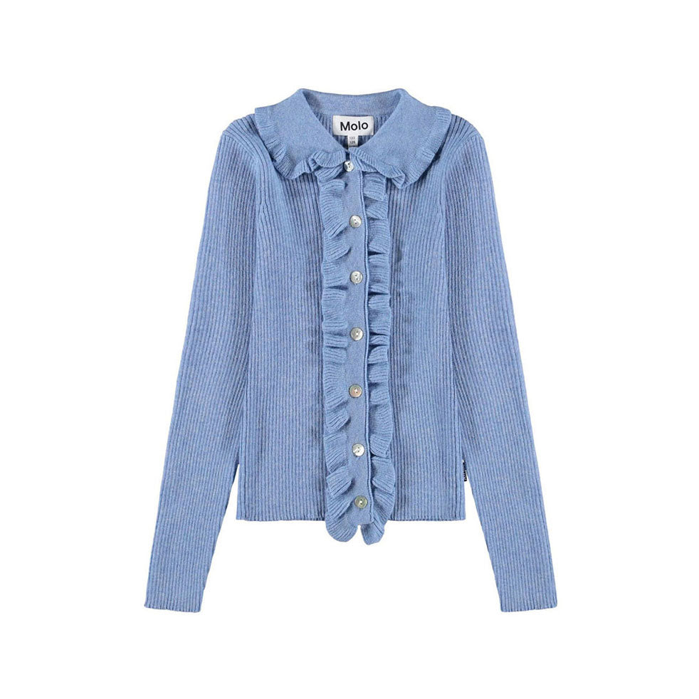 Molo Topaz Blue Gamora Cardigan
