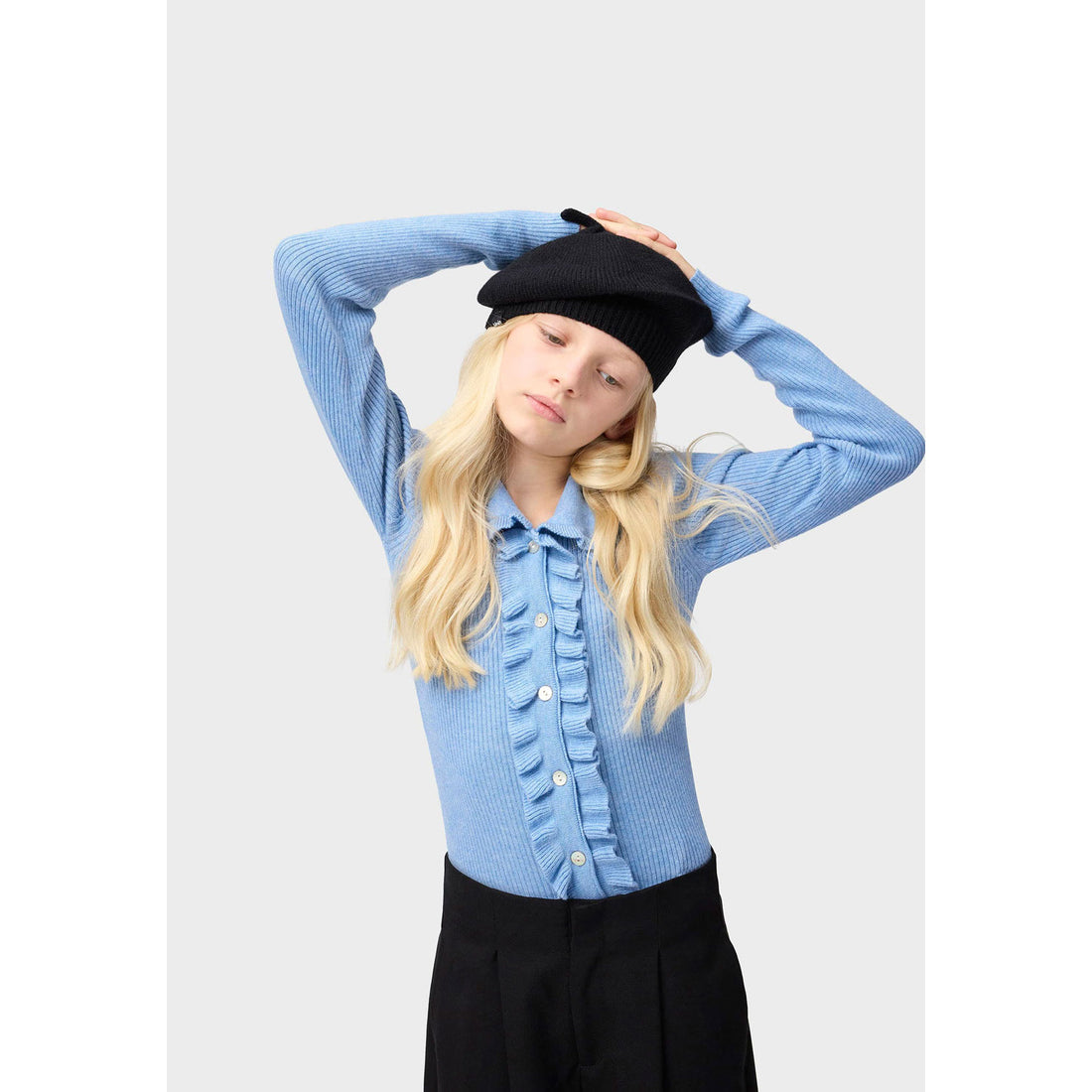 Molo Topaz Blue Gamora Cardigan