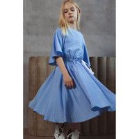 Unlabel Sky Blue Satin Dress