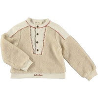 Belle Chiara Ecru Lamb Sweatshirt