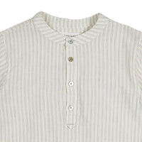 Bene Bene Aube Stripe Henley Neck Shirt