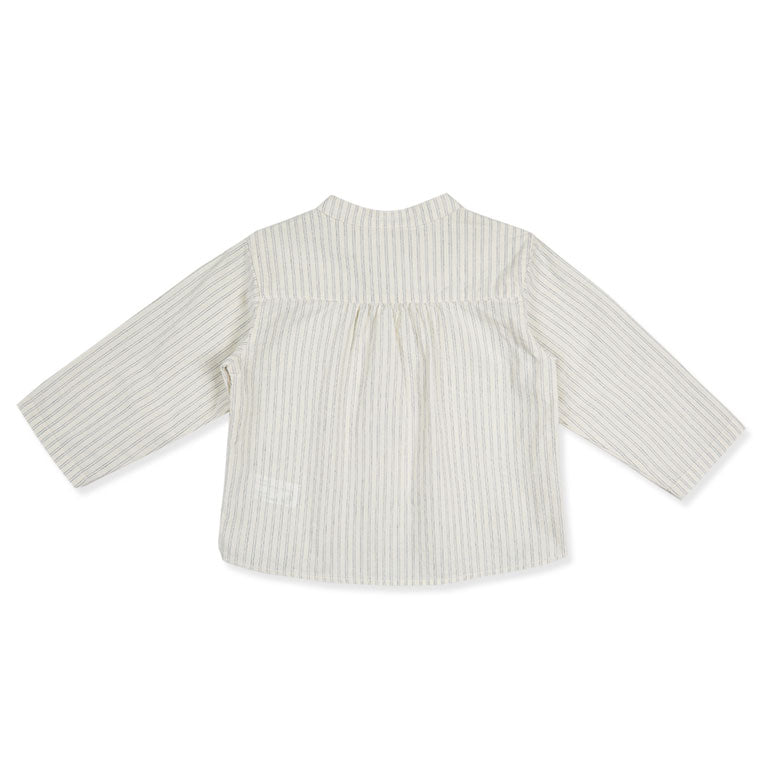 Bene Bene Aube Stripe Henley Neck Shirt