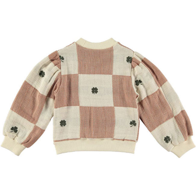 Belle Chiara Clover Patchwork Sweatshirt