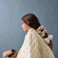 Knot Hairbands Cream Bud Scrunchie