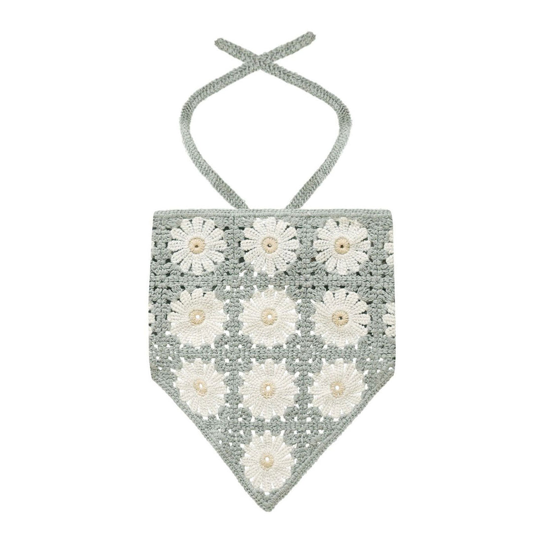Rylee and Cru Seafoam Crochet Scarf Headband - Daisy