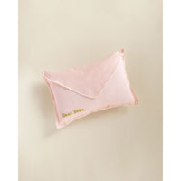 Ferne Pink Gingham Envelope Pillow