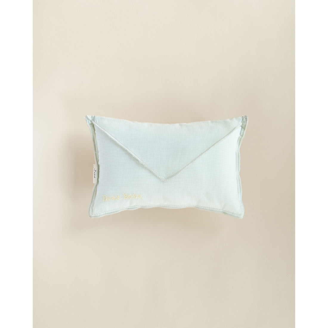Ferne Dew Gingham Envelope Pillow