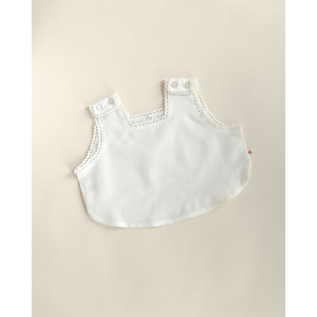 Ferne Dove White Voile Smock