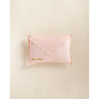 Ferne Pink Gingham Envelope Pillow
