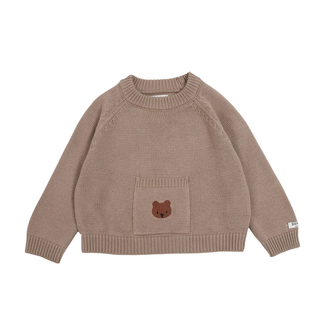 Donsje Hazelnut Bear Sweater