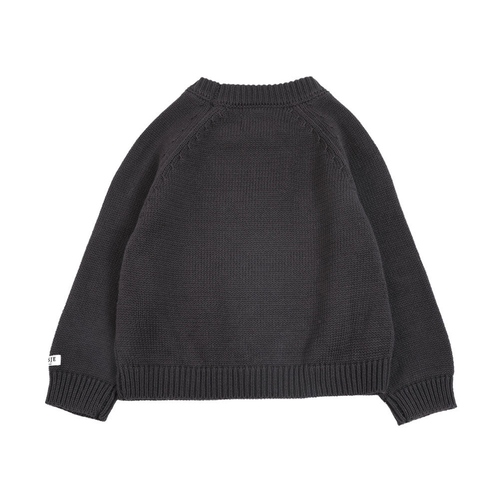 Donsje Cloudy Grey Koala Sweater