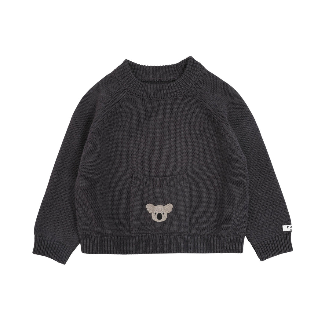 Donsje Cloudy Grey Koala Sweater