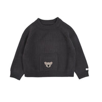 Donsje Cloudy Grey Koala Sweater