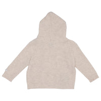 Donsje White Sand Melange Tristan Baby Cardigan