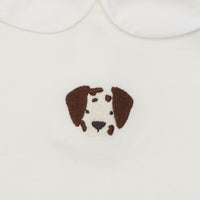 Donsje Off White Dalmatian Bodysuit