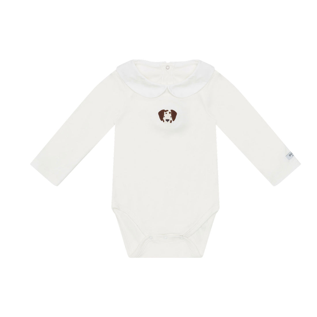 Donsje Off White Dalmatian Bodysuit