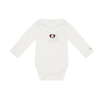Donsje Off White Dalmatian Bodysuit