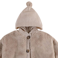 Donsje Soft Sand Teddy Jacket