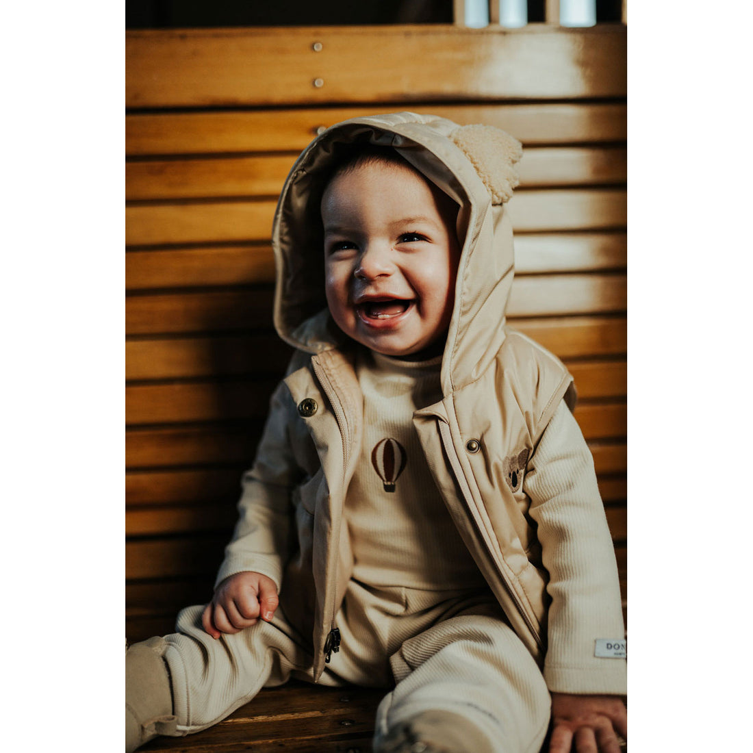 Donsje Cream Air Baloon Bodysuit